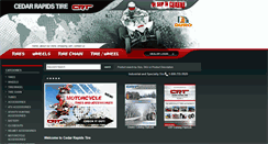 Desktop Screenshot of cedarrapidstire.com